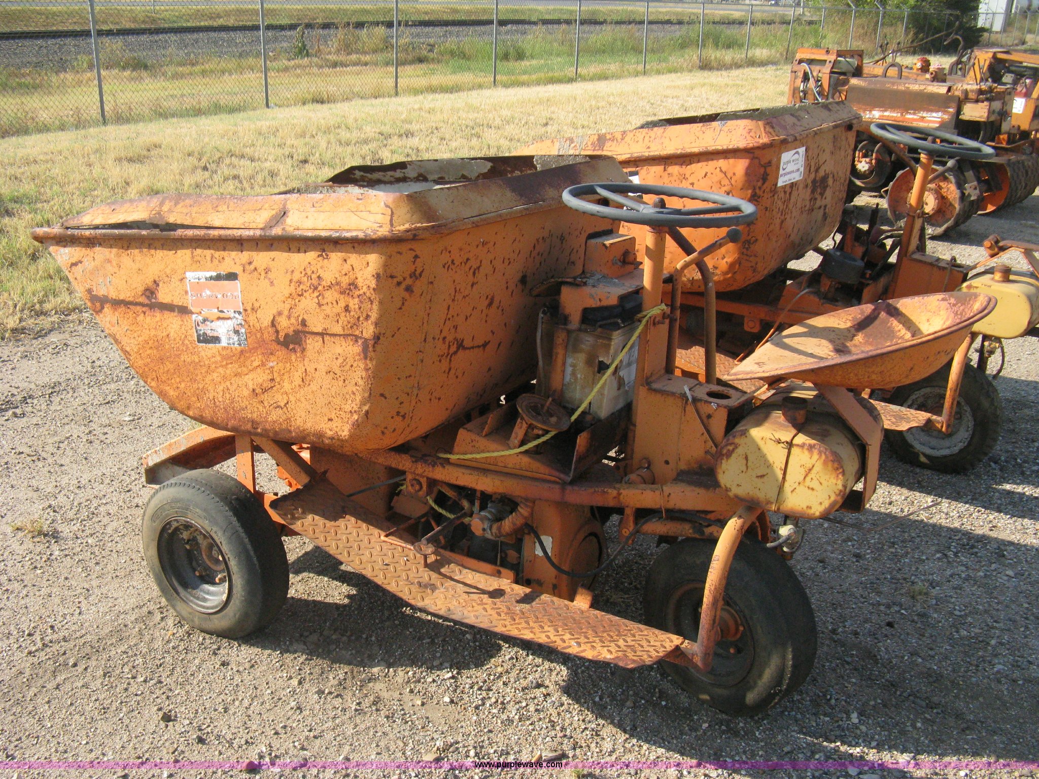 (2) PrimeMover rideon cement buggies in Wichita, KS Item B8004 sold