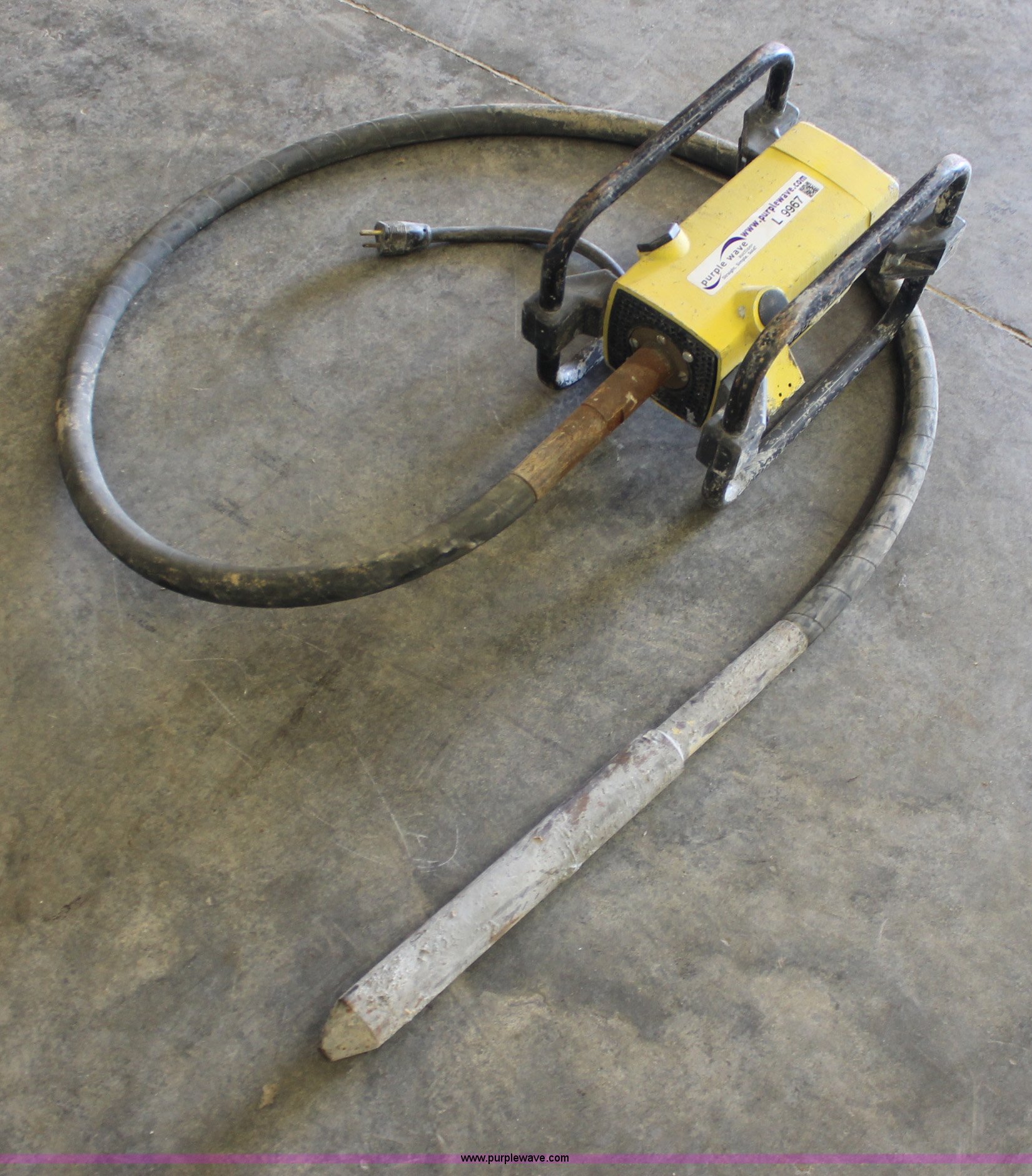Northrock 15 concrete vibrator in Greenwood, MO Item L9967 sold