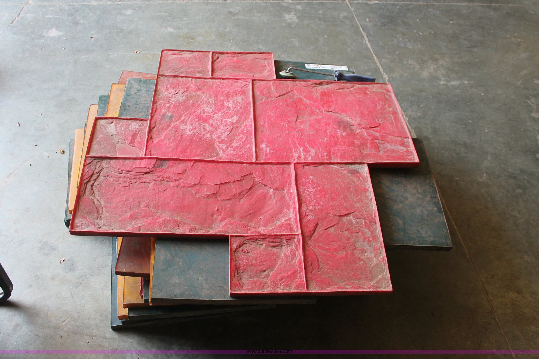 MatCrete Grand Ashler Slate concrete stamps in Greenwood, MO Item
