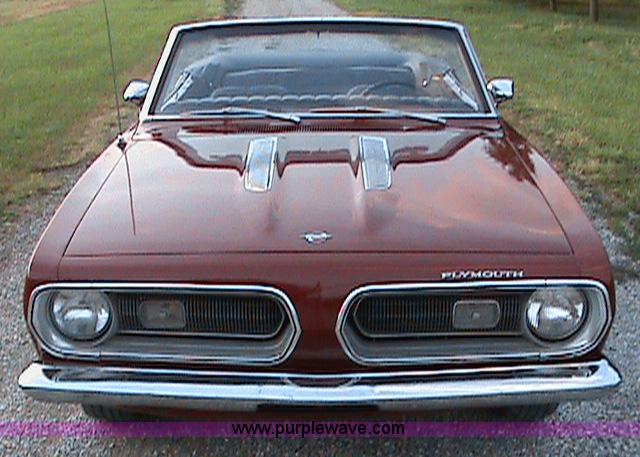 image for item B1465 1969 Plymouth Barracuda convertible