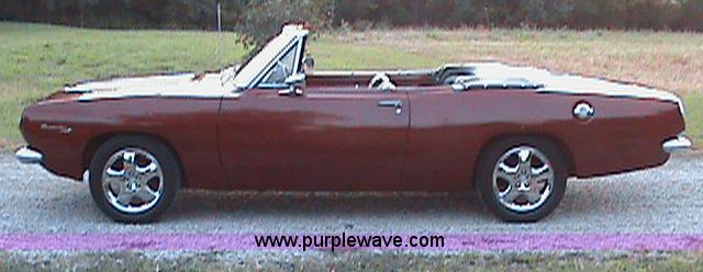 image for item B1465 1969 Plymouth Barracuda convertible