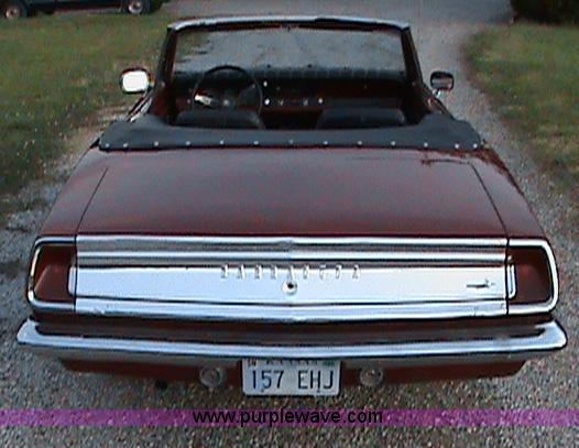 image for item B1465 1969 Plymouth Barracuda convertible