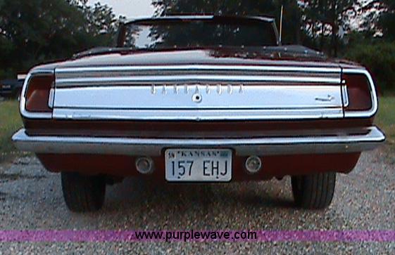 image for item B1465 1969 Plymouth Barracuda convertible