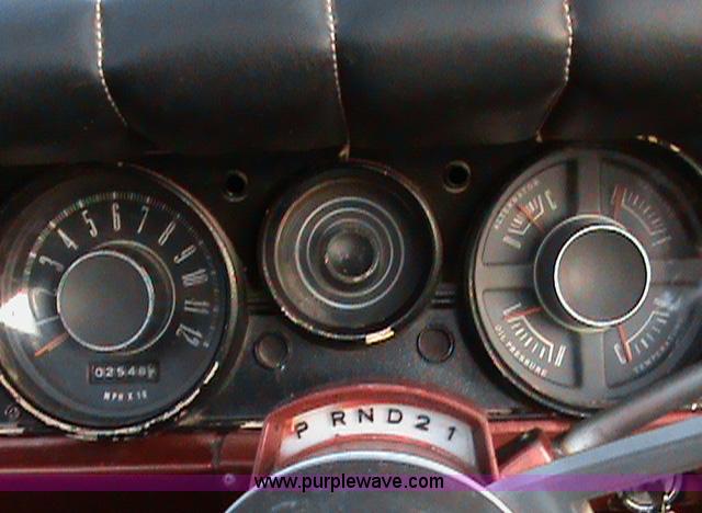 image for item B1465 1969 Plymouth Barracuda convertible