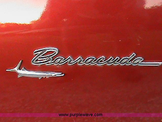 image for item B1465 1969 Plymouth Barracuda convertible