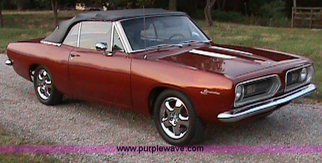 image for item B1465 1969 Plymouth Barracuda convertible