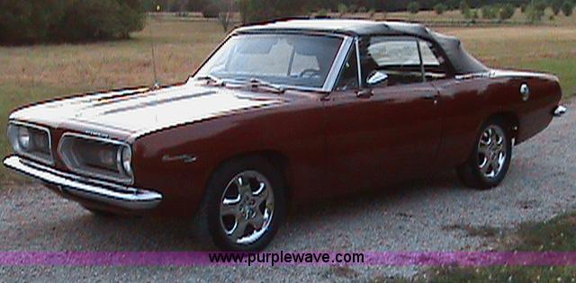 image for item B1465 1969 Plymouth Barracuda convertible