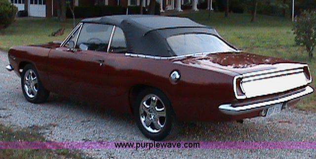 image for item B1465 1969 Plymouth Barracuda convertible