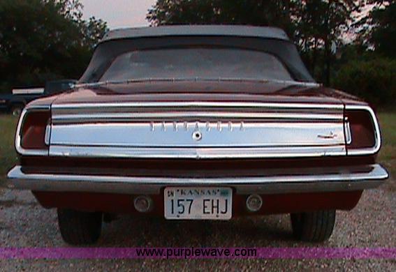 image for item B1465 1969 Plymouth Barracuda convertible
