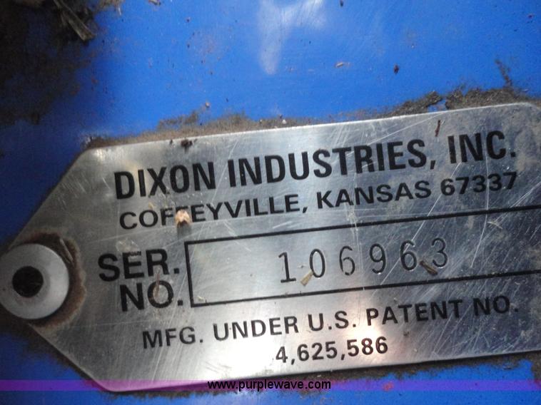 image for item B1468 2007 Dixon ZTR lawn mower