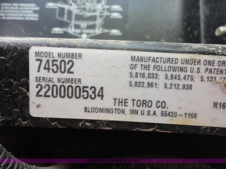 image for item B1469 2002 Toro Timecutter 44 lawn mower