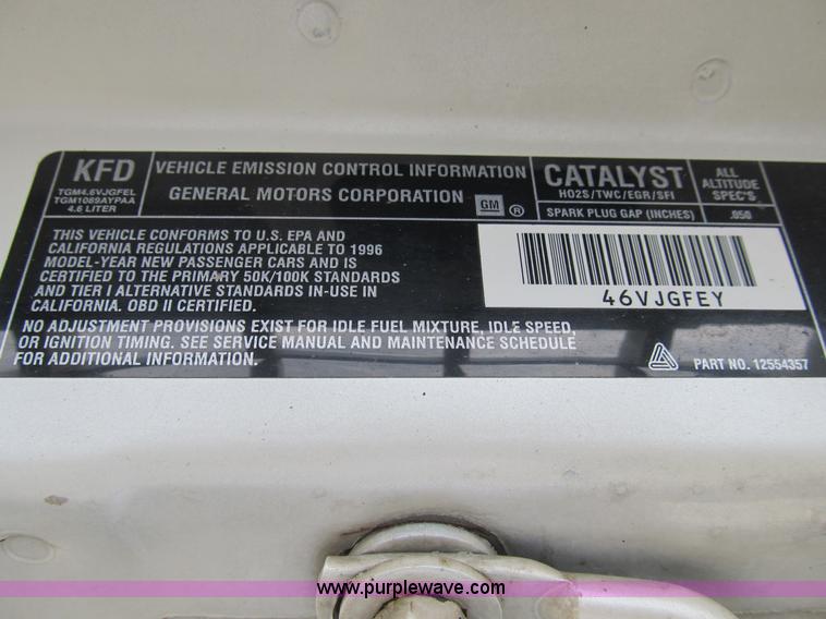 image for item B2806 1996 Cadillac Deville