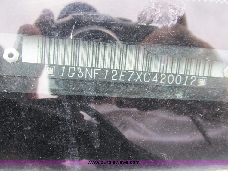 image for item B2811 1999 Oldsmobile Alero GLS