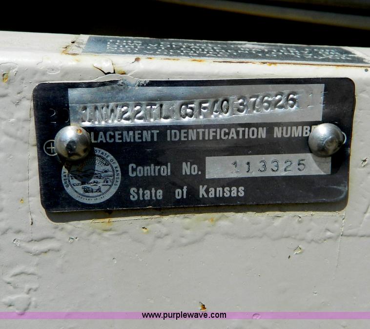 image for item B3845 1985 Nuwa 21' camper