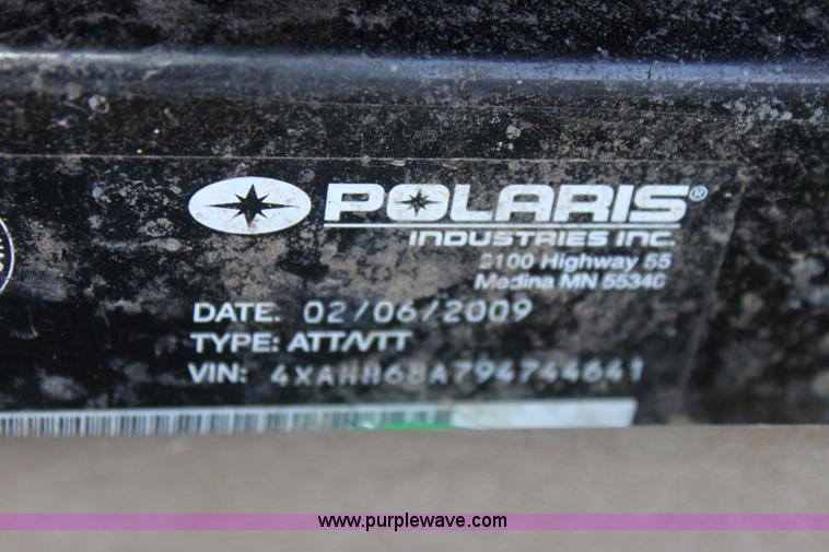 image for item B7391 2009 Polaris Ranger ATV