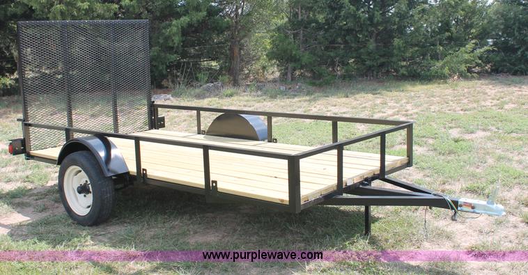 image for item C2773 2012 custom 5 x 10 utility trailer