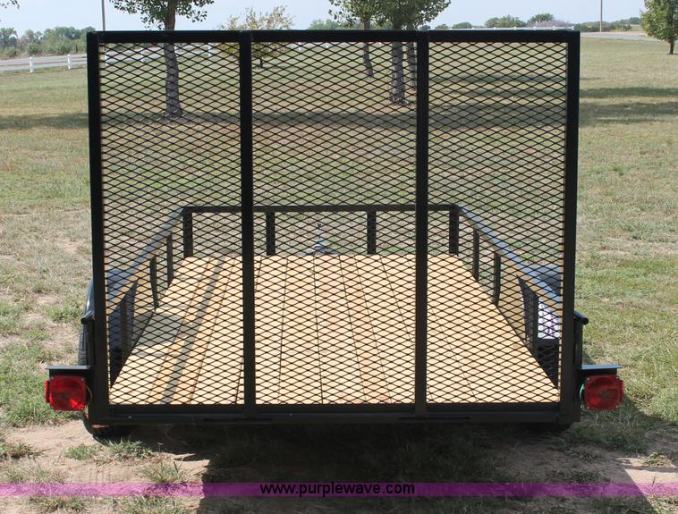 image for item C2773 2012 custom 5 x 10 utility trailer