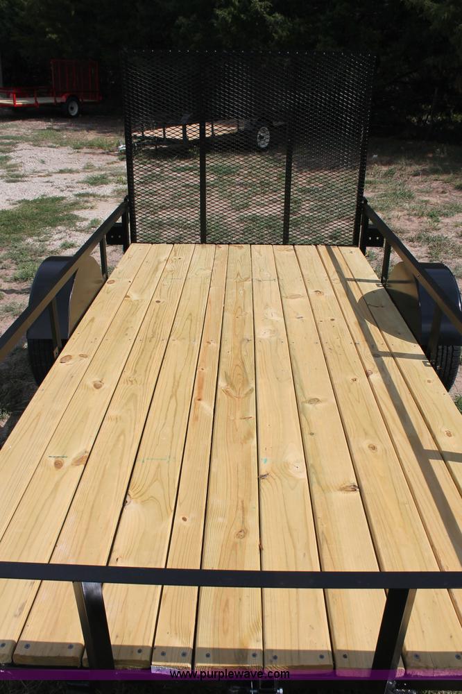 image for item C2773 2012 custom 5 x 10 utility trailer