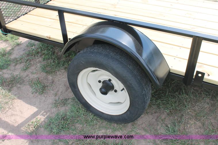 image for item C2773 2012 custom 5 x 10 utility trailer