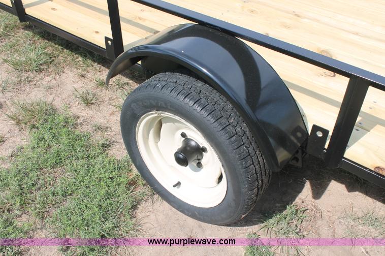 image for item C2773 2012 custom 5 x 10 utility trailer