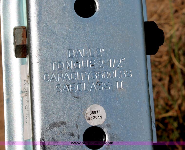 image for item C2773 2012 custom 5 x 10 utility trailer