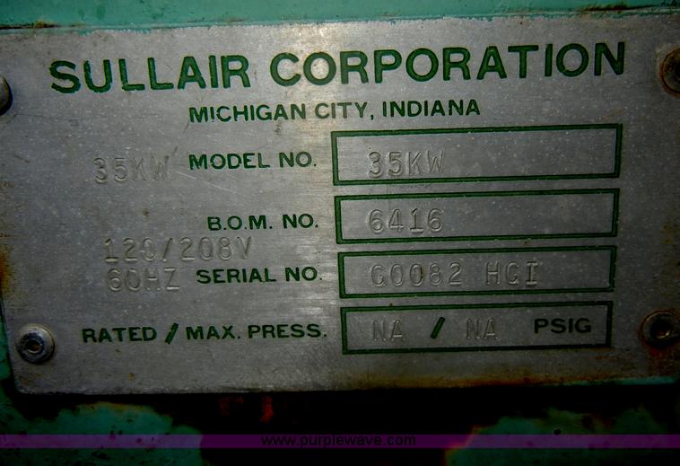 image for item D4449 Sullair GenSet 35 kW generator