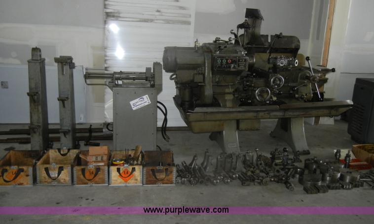 image for item D4457 Bardons and Oliver No. 3 universal turret lathe