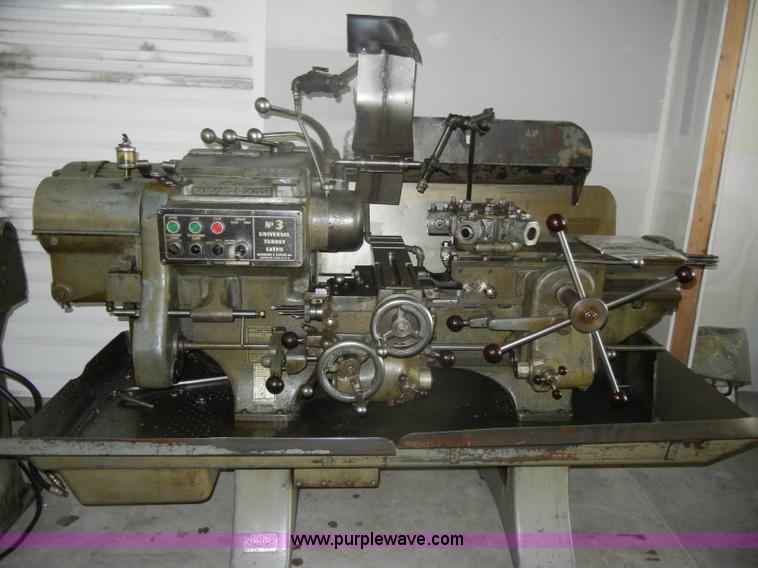 image for item D4457 Bardons and Oliver No. 3 universal turret lathe