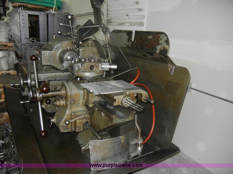 image for item D4457 Bardons and Oliver No. 3 universal turret lathe