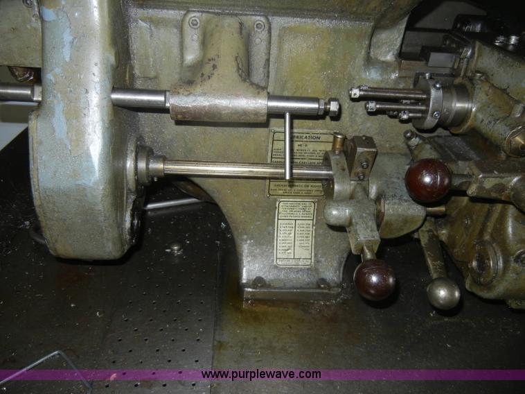 image for item D4457 Bardons and Oliver No. 3 universal turret lathe