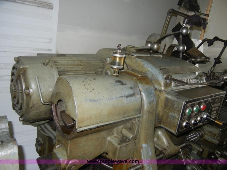 image for item D4457 Bardons and Oliver No. 3 universal turret lathe
