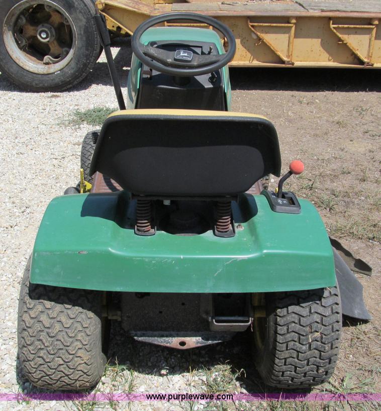 image for item E2018 John Deere 170 lawn mower