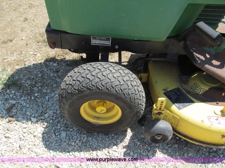 image for item E2018 John Deere 170 lawn mower