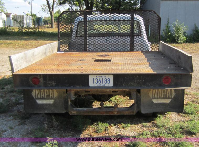 image for item F6505 1968 Chevrolet 30 flatbed pickup truck