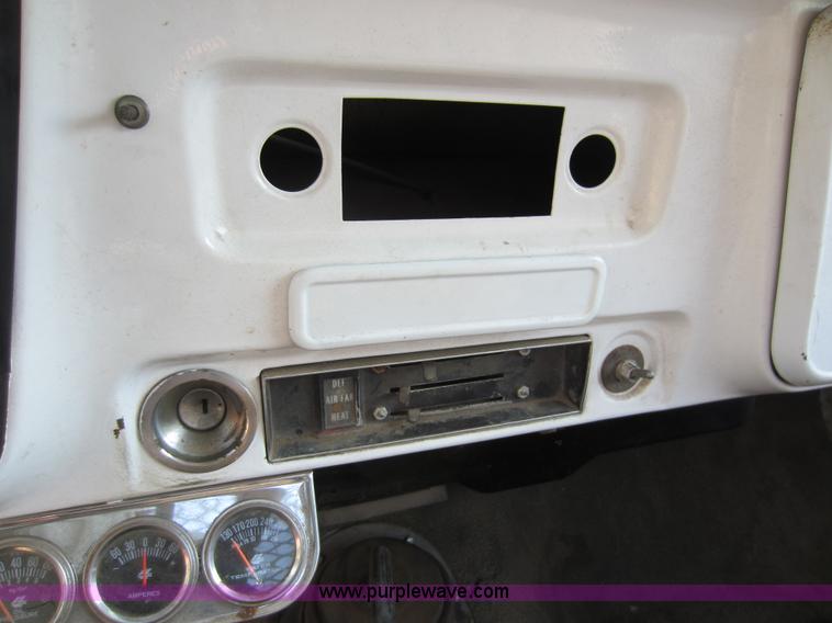 image for item F6505 1968 Chevrolet 30 flatbed pickup truck