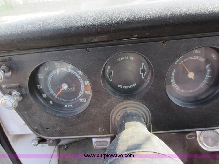 image for item F6505 1968 Chevrolet 30 flatbed pickup truck