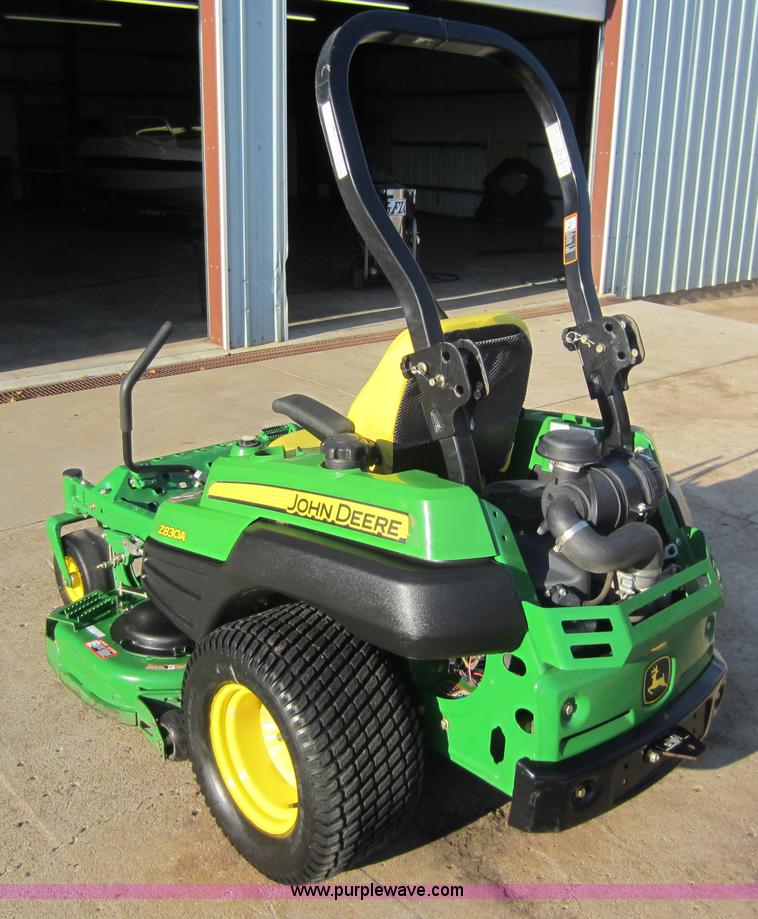 image for item H9768 2008 John Deere Z830A ZTR commercial lawn mower