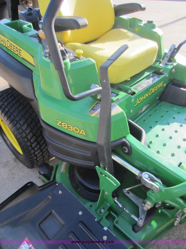 image for item H9768 2008 John Deere Z830A ZTR commercial lawn mower