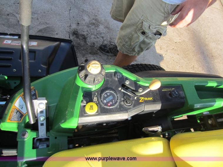 image for item H9768 2008 John Deere Z830A ZTR commercial lawn mower