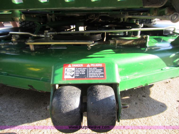 image for item H9768 2008 John Deere Z830A ZTR commercial lawn mower
