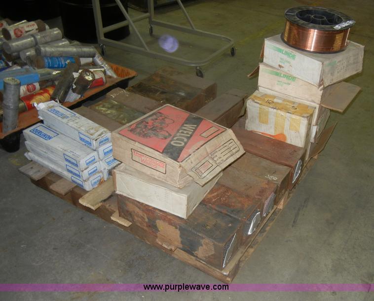 Assorted welding wire and rods in Olathe, KS Item N9513 sold Purple