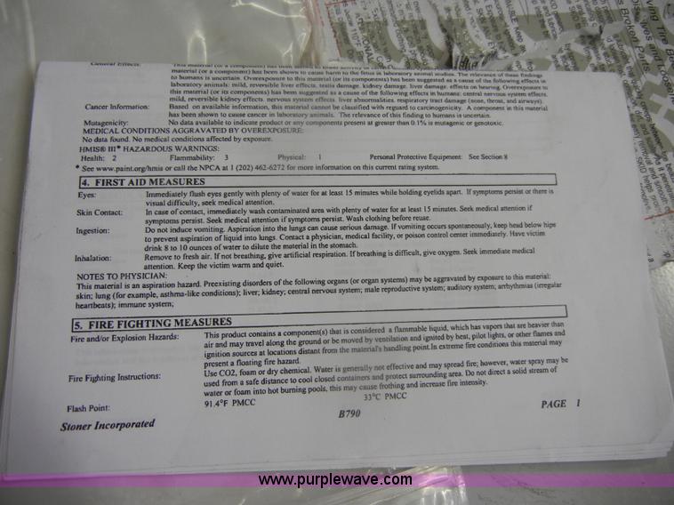 image for item N9517 Stoner 55 gallon drum of skid penetrating lubricant