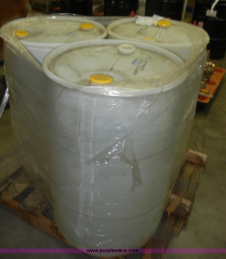 image for item N9528 (3) 55 gallon barrels of Starpower degreaser/super cleaner