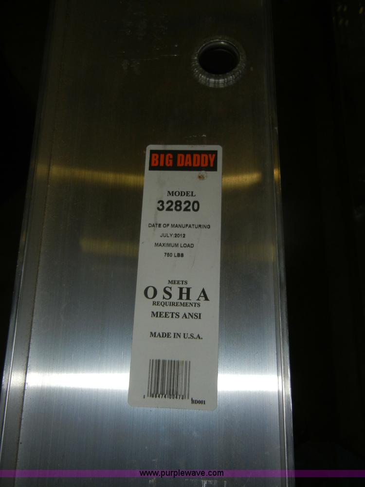 image for item N9533 (2) Big Daddy aluminum scaffolding planks