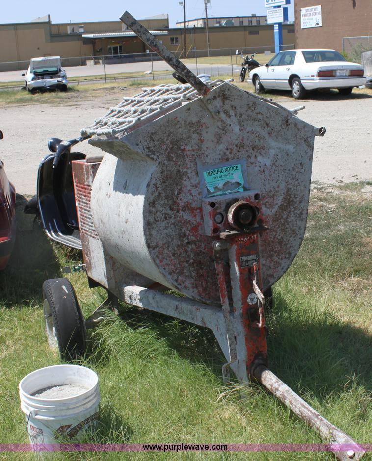 image for item G4566 Essick EM-90 cement mixer