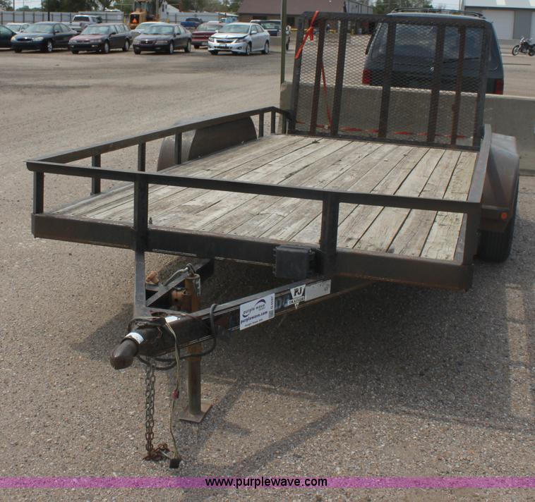 image for item G4597 PJ 16' tandem axle trailer