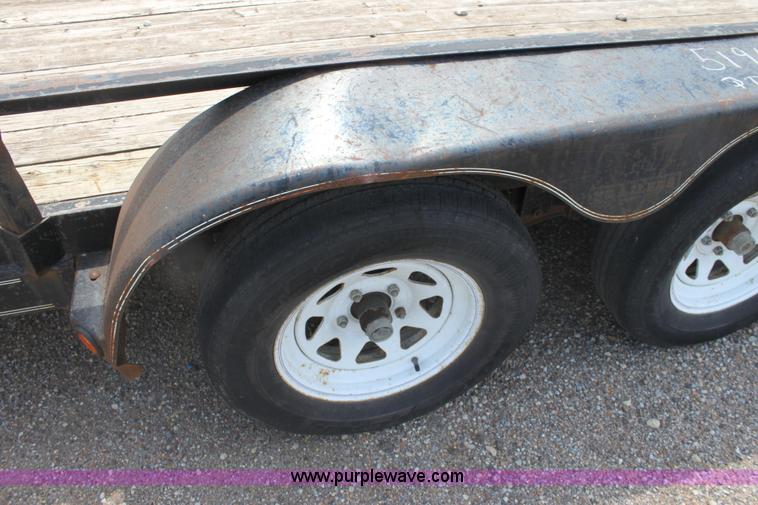 image for item G4597 PJ 16' tandem axle trailer