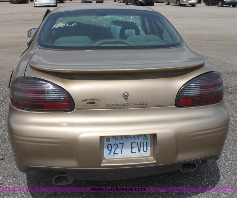 image for item G4598 1999 Pontiac Grand Prix GT