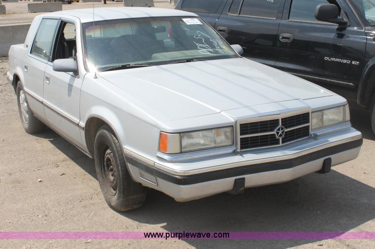image for item G4601 1989 Dodge Dynasty