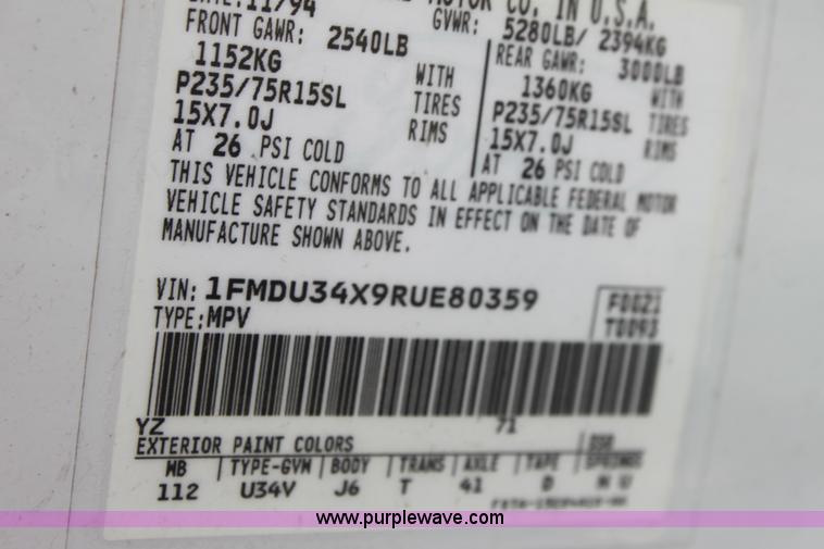 image for item G4603 1994 Ford Explorer XLT SUV